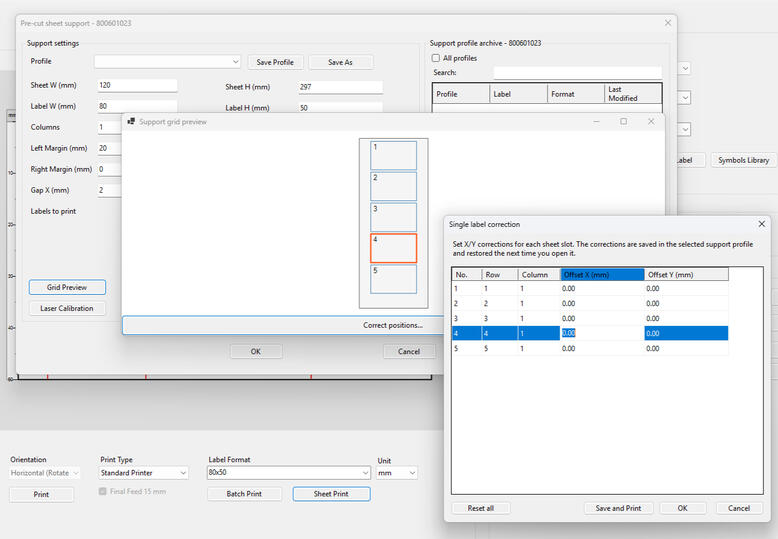 Set up your print the way you want